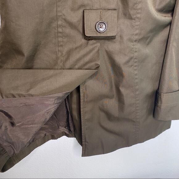 Banana Republic Dark Brown Rain Coat Size XS - Picture 10 of 10